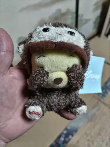 Disney 곰돌이 푸 봉제 인형 키체인
