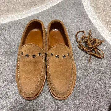 NOAH 스웨이드 로퍼 브라운 Made in USA (라스트 이어)