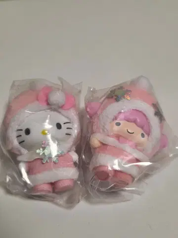 산리오 헬로키티 리틀트윈스타 마스코트