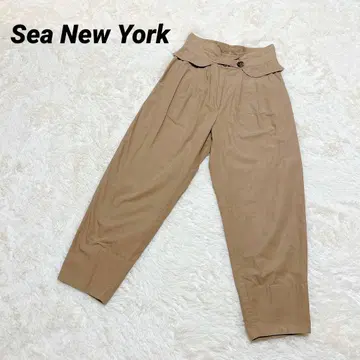 Sea New York 씨뉴욕 디자인 팬츠 베이지 38