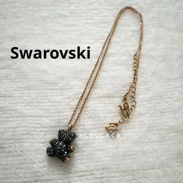 SWAROVSKI 스와로브스키 테디 목걸이 테디 테디베어