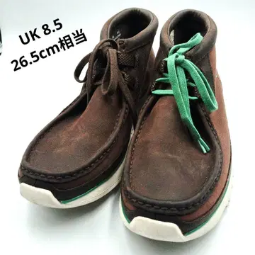 Clarks 모카신 부츠 브라운