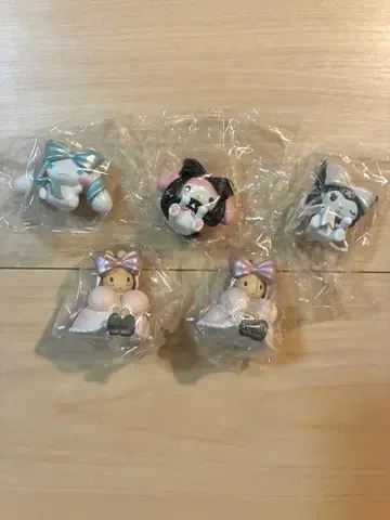 산리오 발레 리본 피규어 가챠
