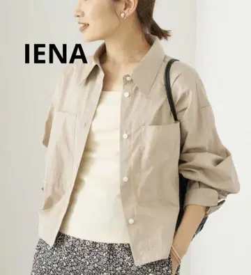 2025 IENA 긴팔 숏 셔츠