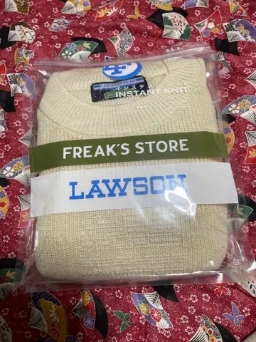 FREAK'S STORE LAWSON 인스턴트 니트 화이트