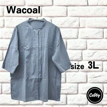 Wacoal 와코루 튜닉 블라우스 7부 소매 빅 사이즈 3L