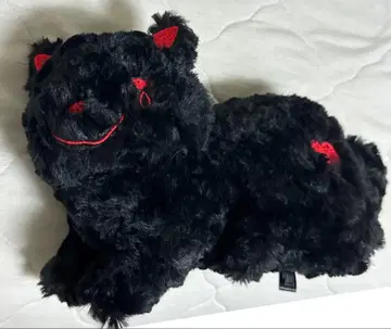 리이슈 고양이 BLACK AND RED 봉제 인형 요네즈켄시