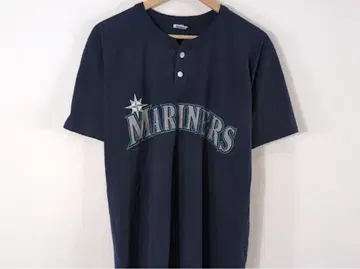 MLB 시애틀 매리너스 헨리넥 티셔츠 빈티지