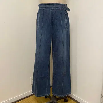 [가격 인하] zucca 데님 와이드 팬츠 M 사이즈