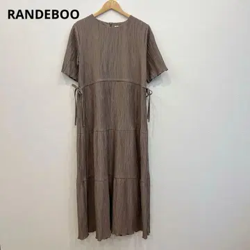 RANDEBOO 원피스 Natural 2way dress 플리츠 봄/여름