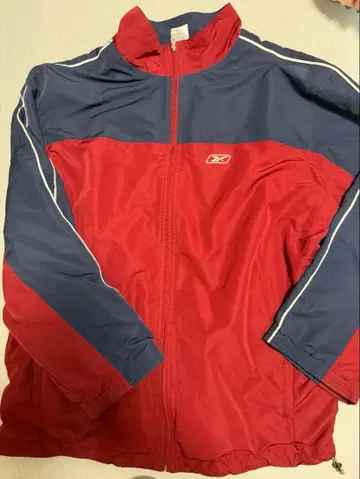 Reebok 나일론 자켓 레드 네이비