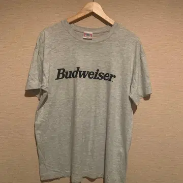 레어 Budweiser 버드와이저 T셔츠 일본어 택 빈티지 L