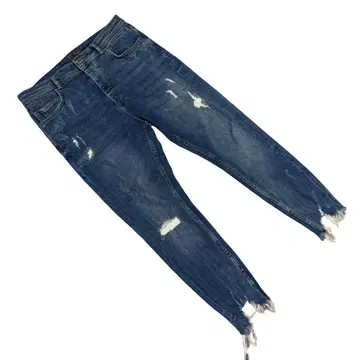 ZARA MAN 데미지 데님 EUR44 크러쉬 스키니 데님