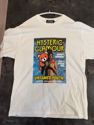 HYSTERIC GLAMOUR 티셔츠 XL 화이트
