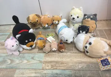 충견 모치시바 쁘띠 마스코트 봉제 인형 시바견 묶음 판매