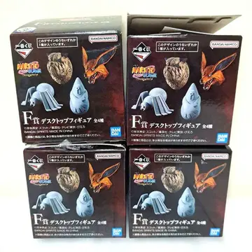 NARUTO 제일복권 F상 데스크탑 피규어 4종 컴플리트 세트
