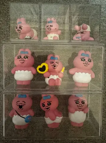 빤쮸토끼 미니 피규어 8개 세트