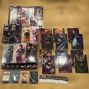 [총 38점/컴플리트 세트] 제일복권 NARUTO 돌풍전 풍영탈환편