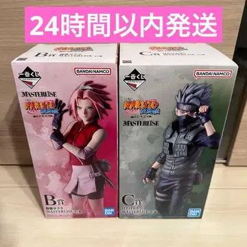 제일복권 NARUTO-나루토 돌풍전 B상 사쿠라 C상 카카시 피규어