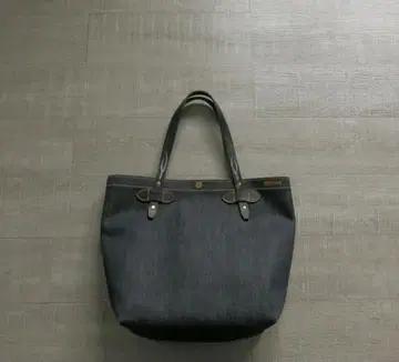 Iron Heart 25oz 셀비지 데님 토트백