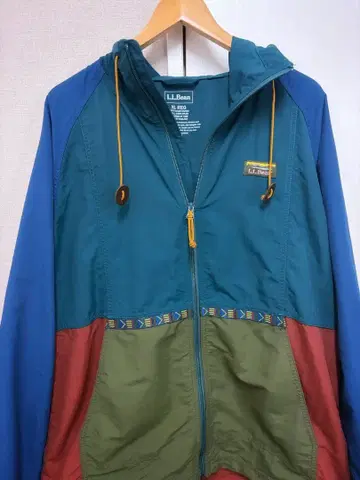 L.L.Bean 마운틴 후드티 나일론 자켓 멀티 컬러 XL