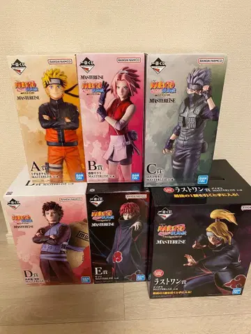 제일복권 NARUTO 피규어 컴플리트 세트 덤 포함