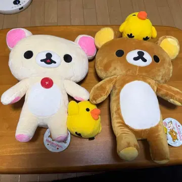 리락쿠마 다정한 봉제 인형 XL 2개 세트