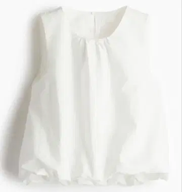 완판템 H&M 버블 헴 상의 블랙 S 사이즈