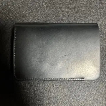 forme SHORT WALLET CORDOVAN BLACK