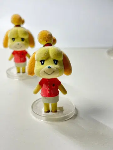 레어 모여봐요 동물의 숲 여울 친구돌 피규어, 꼬리 아래쪽!