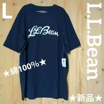 새상품 L.L.Bean [엘엘빈] 면 100% 남성용 반팔 티셔츠 L