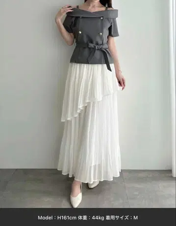 Meiru 자켓 디자인 상의 + 캉캉 스커트 set