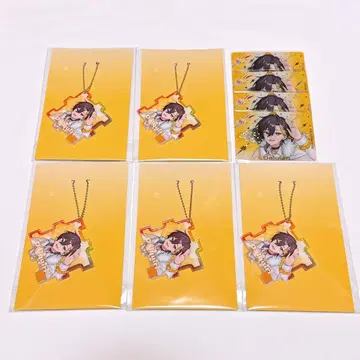 STPR EXPO 복권 다이키리 군 퍼즐 키링 홀로 클리어 카드