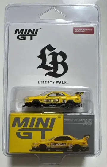 MINI GT 닛산 LB ER34 슈퍼 실루엣