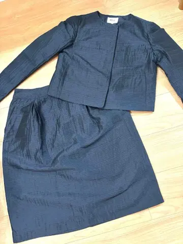 49AV. 다크 네이비 셋업 수트 자켓