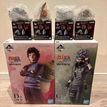 NARUTO 제일복권 C상 D상 F상 컴플리트 세트 피규어 나루토