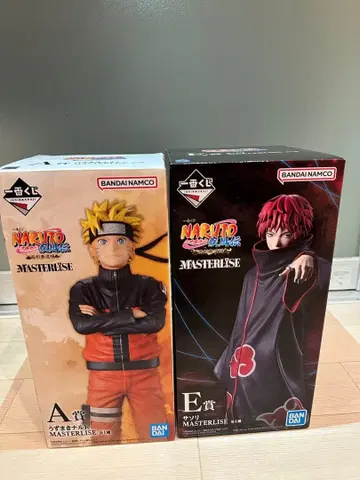 제일복권 NARUTO 돌풍전 피규어 A상 E상 세트