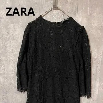 ZARA 전체 레이스 머메이드 원피스 퀄리티 고급 심플 세레모니