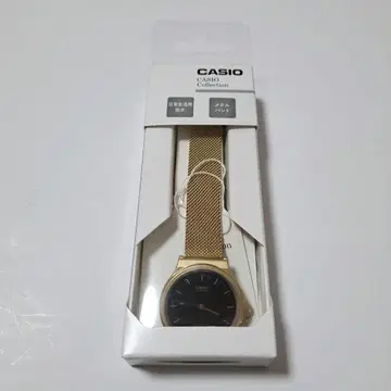 CASIO 손목시계 MQ-24MG-1EJH 메탈 밴딩 골드