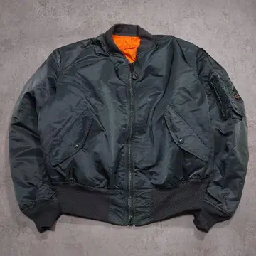 80s 90s ALPHA INDUSTRIES MA-1 미국제 L
