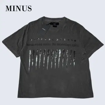 MINUS BOOTLEG 티셔츠 10years 마이너스