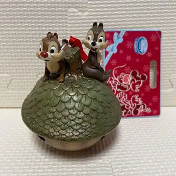 Disney Store 칩과 데일 도토리 벨 오너먼트