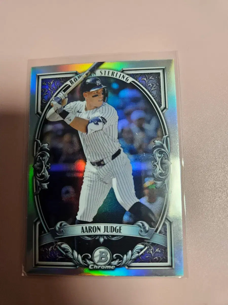 양키스)애런 저지 2026 Bowman Sterling 리플렉터 카드