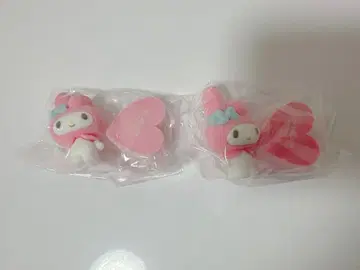 [낱개 판매 가능] 산리오 하우스 플로키 피규어 마이멜로디 2개 세트