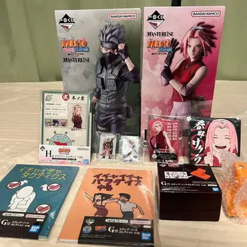 제일복권 NARUTO B상 하루노 사쿠라 C상 하타케 카카시 기타 세트