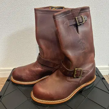 [대폭 할인] 치페와 91068 엔지니어 부츠 USA제 Vibram 5E