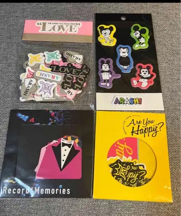 아라시 아유하피 LOVE Record of Memories 미키 씰