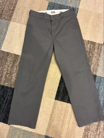 Dickies 874 오리지널 핏 치노 팬츠 차콜 그레이