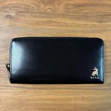 새상품급 Paul Smith 럭키 토끼 라운드 지퍼 장지갑