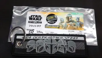 STAR WARS 스타 워즈 만달로리안 플라이트 택 키링